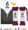 biped LACES 2 paia di lacci tondi in cotone ø 5 mm extra spesso - lacci di qualità antistrappo per scarpe in pelle, stivali, stivali e scarpe sportive - made in EU z2902(bordeaux,60 cm)