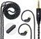 okcsc 2 Pin Detachable Earphone Replacement Cable, 6 Core OFC Upgrade Cable for KZ AS10 TRN V80 with Mic, 0.75mm