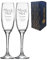 Personalised Engraved Wedding Champagne Glass Set with Mrs and Mrs, Any Message and Any Date, Two 7oz/207ml Custom Champagne Glasses, Engraved in The UK