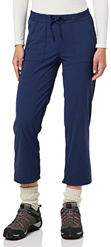 Schöffel Damen Pants Rangun L, atmungsaktive Outdoor Hose für Freizeit und Trekking, robuste 3/4 Hose mit 2-Wege-Stretch