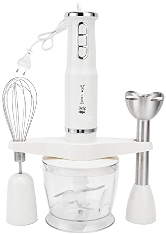 Picadora De 600W Multifuncional mezcladora de computadora portátil procesador de alimentos de licuadora eléctrica triple ajuste para enchufe de la EU 220V huevo batido de batido blanco