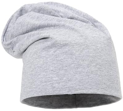 Leoberg Unisex Beanie Mütze Damen Herren - Leichte Kopfbedeckung in 158036-Grau-2