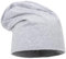 Leoberg Unisex Beanie Mütze Damen Herren - Leichte Kopfbedeckung in 158036-Grau-2
