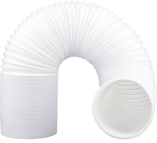 Portable 6 Inch 150mm Diameter Replacement Long Ac Air Conditioner Conditioning Unit Replacement Tubes Vent Flexible Con Exhaust A/C Universal Aircon Hose Exhaust Extension Duct Clockwise &300cm