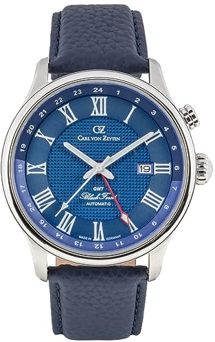 Carl von Zeyten Klassische Uhr CVZ0087BLS