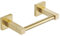 Toilettenpapierhalter zur Wandmontage, schwenkbar, quadratisch, Edelstahl, modernes Design (Gold)