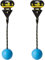 Happy Pet Rope Ball 3.25 (Assorted Color) (Pack of 2)