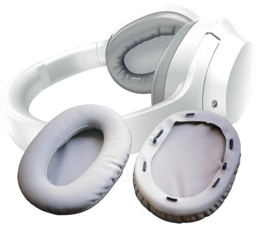 V-MOTA Opus Ear Pads Compatible with Razer Opus/Opus X THX ANC Headset,Replacement Ear Cushions Repair Parts (1 Pair) (Leather Gray)
