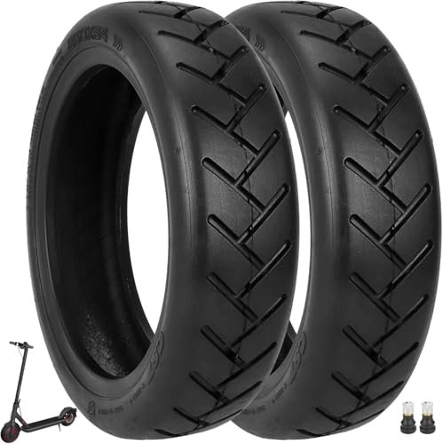 VOLOHAS 250 * 54 schlauchloser Reifen 10 Zoll Tubeless Reifen für Xiaomi 4Pro/4Lite Elektroroller Zubehör Explosionsgeschützte Verdickte Straßenreifen Ersatzräder (2 Stück)