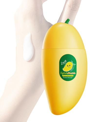 Mango Hand Milk, Hand Cream – Feuchtigkeitsspendende Handcreme Für Trockene, Rissige Hände, Mit Natürlichem Pflanzenduft, Korean Skin Care (1pc, 50g)