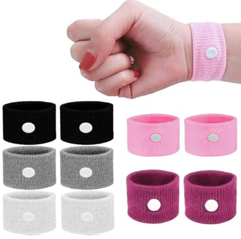 GXGM 5 Paar akupressur armband gegen übelkeit, armband kinder, Linderung Reisekrankheitsbänder, Armband zur Vermeidung