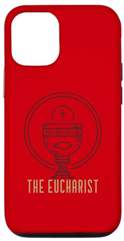 Coque pour iPhone 13 La communion catholique calice eucharistie