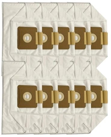 SMMXDWBA Sac à poussière for aspirateur, Compatible avec Karcher VC2, pièces de Rechange de Rechange(10 pc)