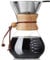 MESNEY Pour Over Kaffeebereiter, 800ml Kaffeebereiter mit Filter, Borosilikatglas, Kaffee Handfilter, Präzise Kaffeekanne mit Filter für Über Kaffee Gießen, Kaffee Permanentfilter