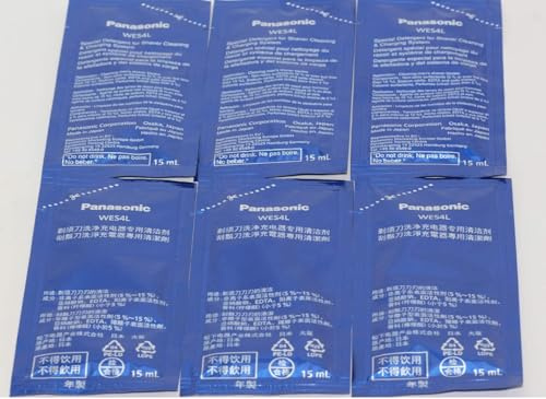 6 Special Detergent For Panasonic WES4L03-803 Electric Shavers ES-LV95