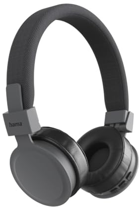 Hama Bluetooth Kopfhörer Lit III, faltbar, mit Mikrofon, 15 Stunden Musik | On Ear schwarz, Freedom Lit 3, Headset, gepolstertes, einstellbares Kopfband, Spachsteuerung, Multifunktions-Button