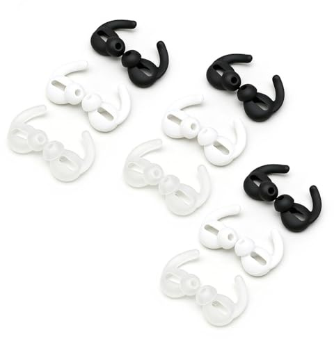 GTYHH 9 Pares De Fundas De Silicona para Auriculares, Orejeras Antideslizantes Deportivas Anticaídas, Suaves Y Cómodas Sin Dolor, Adecuadas para Viajar, Escuchar Canciones Y Hablar por Teléfono.