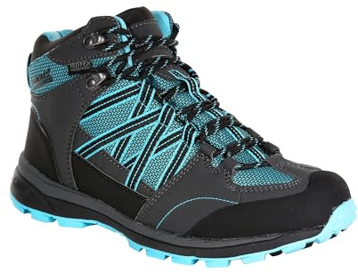 Regatta Womens/Ladies Samaris Mid II Hiking Boots (UK Size 5) (Azure Blue/Briar)