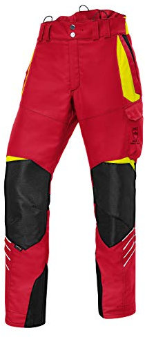 KÜBLER Workwear KÜBLER Forest Schnittschutzhose bunt, Größe M-78, Herren-Schnittschutzhose aus Mischgewebe, leichte Schnittschutzhose