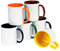True Statements Kaffeetassen Set zum Bemalen oder bedrucken - Sublimationstassen aus hochwertiger Keramik - ideal für den Kindergeburtstag oder Sublimationsdruck - 6er Set A