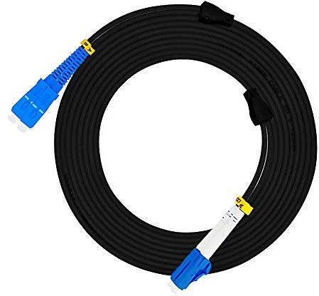 Jeirdus CDL Micro Câble de raccordement fibre optique monomode LC vers SC 9/125 LC-SC 100 m