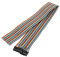 N/A 10 Stück 6P Jumper Wires Single Female Head Ribbon Kabel Pi Pic Breadboard 50 cm lang