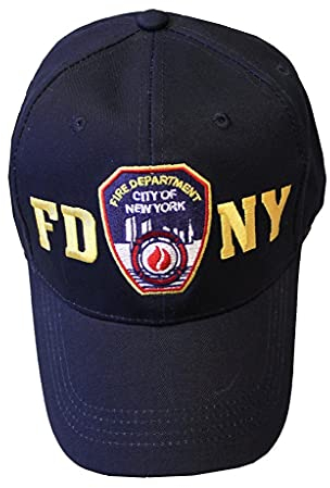 FDNY Baseballmütze für Herren, offizielles Lizenzprodukt, Feuerwehr, New York City (Navy-99406n), Marineblau, Einheitsgröße