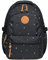KAUKKO Schöner und durchdachter Rucksack mit Laptopfach für 15 Zoll Schule Uni 22L, Schwarz Jnl-ks24-03, one size, Tagesrucksack