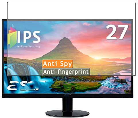 Vaxson TPU Pellicola Privacy, compatibile con Acer SA270A / SA270Abi 27 Monitor, Screen Protector Film Filtro Privacy [Non Vetro Temperato] Nuovo