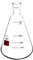 QWORK Glass Erlenmeyer Flask, 1000 mL Borosilicate Glass Thick Wall Flask with 24/40 Standard Conical Outer Connection