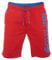 riverso Badehose Herren Regular Fit RIVJannik Badeshorts Sporthose Schwimmhose Shorts Kurze Hosen Print Elastischer Bund Rot XXL, Größe:XXL, Farbe:Cherry Red (55300)