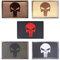 5 Stück Kompatibel Pun-isher Patch Airsoft Patch Militär Patches Taktisch Film Aufkleber Abzeichen Bänder Emblem für Rucksäcke Kleidung Taschen Uniform Weste Hundegeschirr