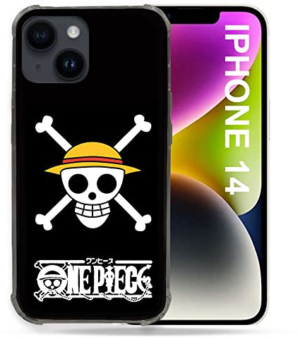 Cokitec Case for iPhone 14 (6.1) Manga One Piece Skull