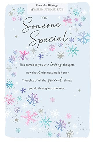 Greeting Card Someone Special Helen Steiner Rice Traditional Christmas Card 693334