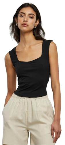 Urban Classics Damen Ladies Short Corsage Top