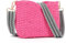 SUKUTU Sac à Bandoulière en Paille Tressée pour Les Femmes Sac de Plage Estival Sac à Bandoulière Sacoche avec Chaîne