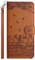 Nokverzy Mobile Phone case for iphone XS Max(6.5) Wallet Case with Card Holder Magnetic Closure Kickstand Wrist Strap TPU Shockproof Flip Cover for iPhone XS Max(6.5) Leather Case Silicone Brown