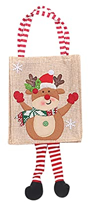 Hängenetz Outdoor Kinder Weihnachtsgeschenktüte mit und Etikett -Snacktüte Partyzubehör für Kinder und Hängesessel Mit Gestell Indoor (C, One Size)