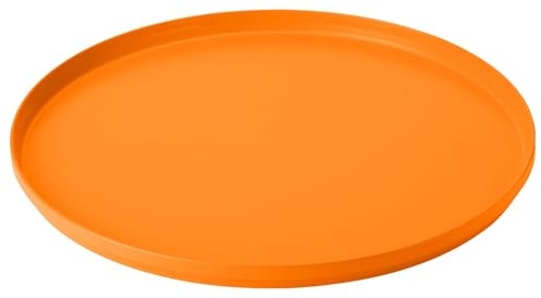 Stelton plateau de service EM, plateau rond, plastique ABS, safran, 40 cm, 1309-2