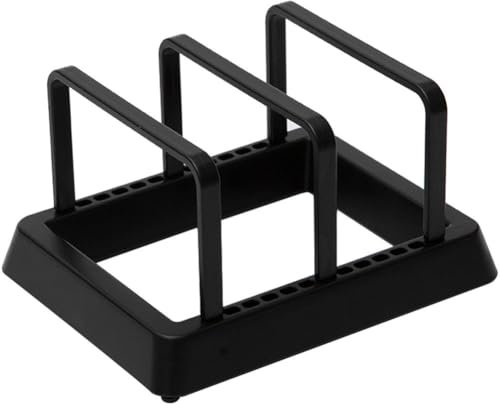Casiler Schneidebrett Halter Rack Schneidebrett Organizer Ständer Halter Töpfe Pfanne Deckel Organizer Küche Geschirr Trocknen Lagerung Halter
