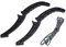 F Fityle 1 Paar Ski Schlitten Bremsbeläge Ski Schlitze rutsch Feste Teile Lenker Ersatz Ski Brett Handbremse für Outdoor-Schlitten