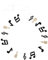 SOIMISS 1 Set Musik Party Dekorationen Musiknoten Musik Dekorationen Musik Themen Banner Musiknoten Banner Musik Party Banner Weihnachtsdekorationen Musik Hochzeits Party Banner