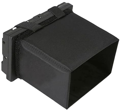 LeeQinersw Sun Visor for 5 Monitors Camera Screen Hood Shade Coverage Portable Lens Hood for Recording Video Protector Sunhood