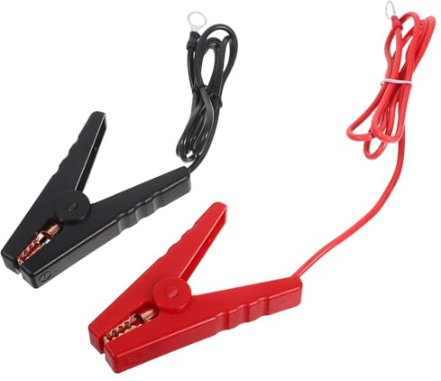 2 Stück Überbrückungskabel Weidezaun, Flexibles Elektrozaun Kabel | Kupferlitze, wetterfest für Pferdekoppel & Rinderweide, robustes Zaunkabel mit hoher Leitfähigkeit als Zaunzubehör