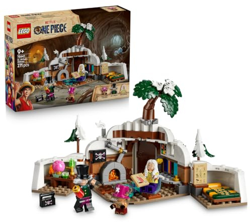 LEGO ONE PIECE Dr. Hiriluk's Hideout - Collectible Toy w/ 3 Minifigures incl. Tony Tony Chopper - Kids' Room Decor - Gift for 9+ Year Old Boys, Girls & Fans - 75641