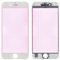 Displayglas mit Rahmen f. iPhone 6S Display Glas Scheibe Fenster weiß+ NG-Pro