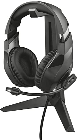 Trust GXT 260 Cendor Supporto Universale per Cuffie, per Riporre in Sicurezza Le Cuffie Gaming, Nero