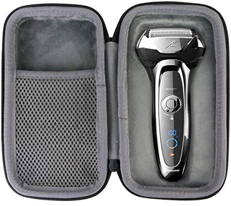 co2CREA Harte reiseschutzhülle Etui tasche für Panasonic Nass/Trocken-Rasierer ES-LV65 /ES-LV6Q /ES-LV67-A803 /ES-LV95 Bartrasierer (Nur Hülle)