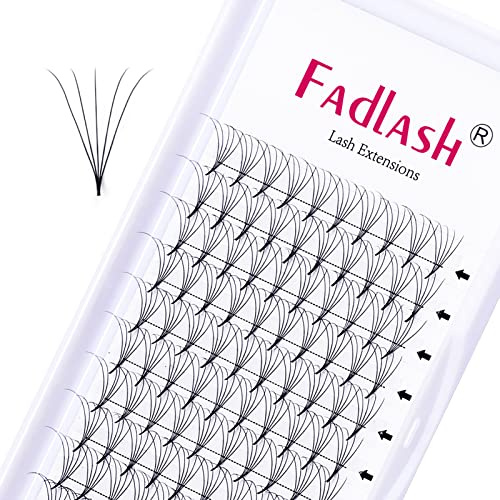 Pre Made Fans 5D 0.07mm C Curl 12mm Fadlash Premade Lash Extensions Pre Fanned Russian Volume Lashes Fan 0.07mm C/D Curl Eyelash Extension