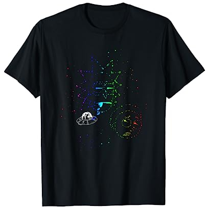 Adult Swim Rick & Morty Shooting Stars T-Shirt